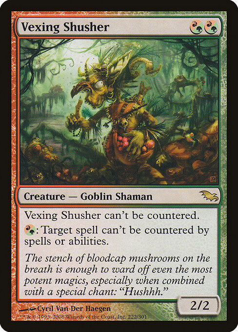 Vexing Shusher SHM-222 Rare Good Englisch