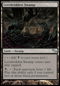 Leechridden Swamp SHM-273 Uncommon Good Englisch