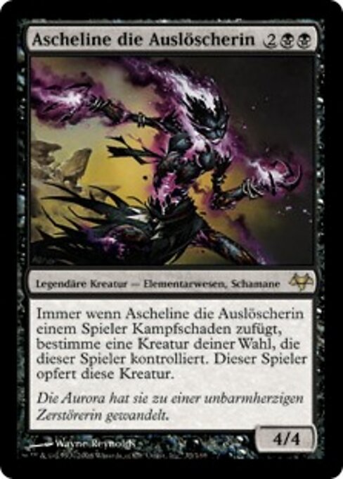 Ascheline die Auslöscherin EVE-33 Rare Good Deutsch