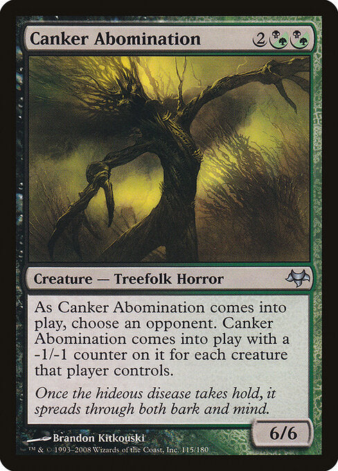 Canker Abomination EVE-115 Uncommon Excellent Englisch