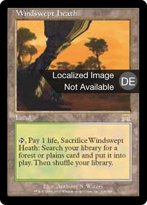 Zerzauste Heide ONS-328 Rare Light Played Deutsch