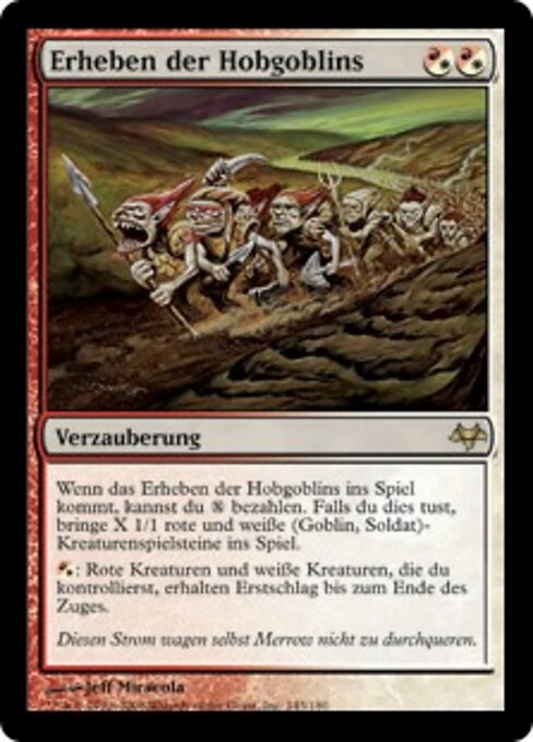 Erheben der Hobgoblins EVE-145 Rare Excellent Deutsch