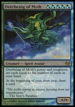 Overbeing of Myth GDC- Rare Light Played Englisch Foil
