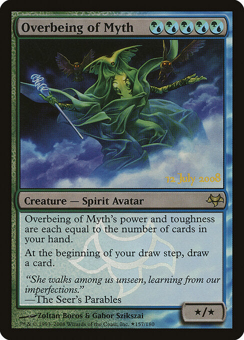 Overbeing of Myth GDC- Rare Light Played Englisch Foil