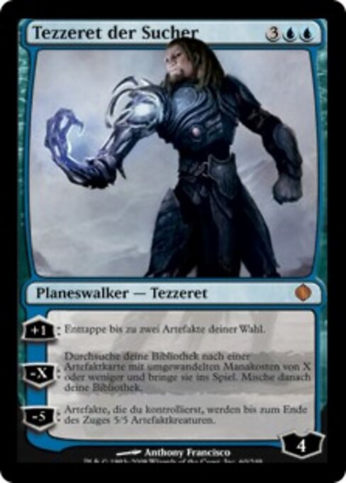 Tezzeret der Sucher ALA-60 Mythic Good Deutsch