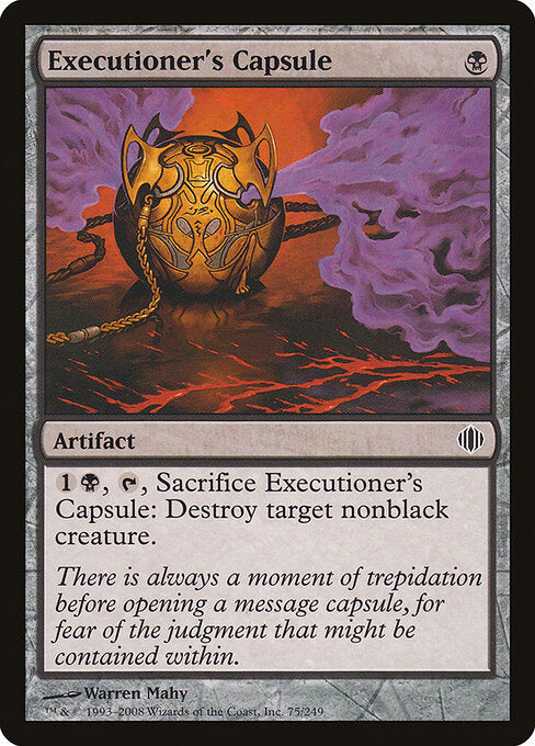 Executioner's Capsule ALA-75 Common Good Englisch