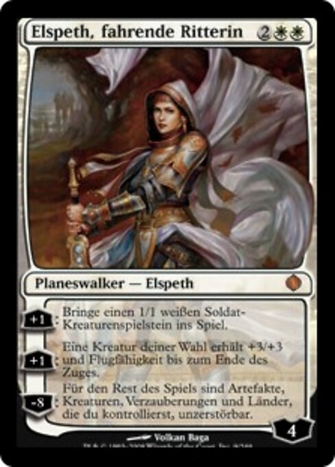 Elspeth, fahrende Ritterin ALA-9 Mythic Played Deutsch