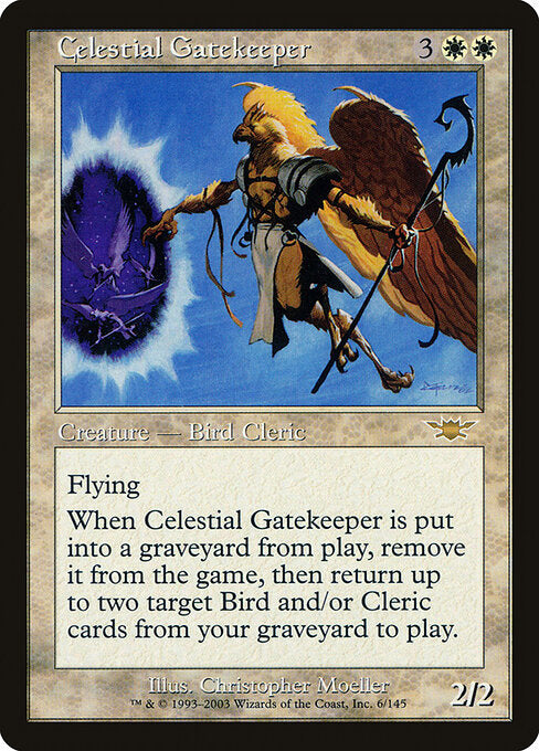 Celestial Gatekeeper LGN-6 Rare Excellent Englisch