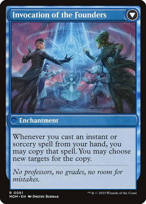 Invasion of Arcavios // Invocation of the Founders - Back Face