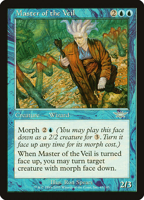 Master of the Veil LGN-43 Uncommon Excellent Englisch