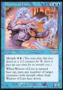 Lügenweber LGN-57 Rare Light Played Deutsch Foil