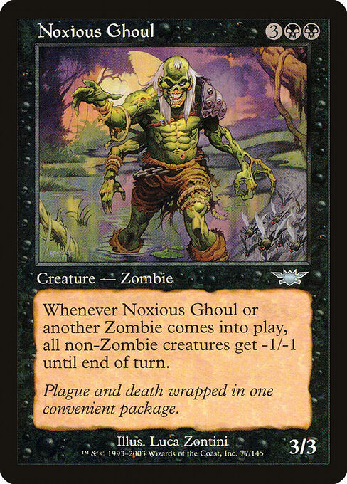 Noxious Ghoul LGN-77 Uncommon Excellent Englisch