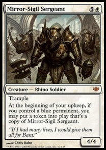 Mirror-Sigil Sergeant CONF-12 Mythic Good Englisch