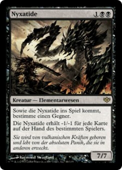 Nyxatide CONF-49 Rare Excellent Deutsch