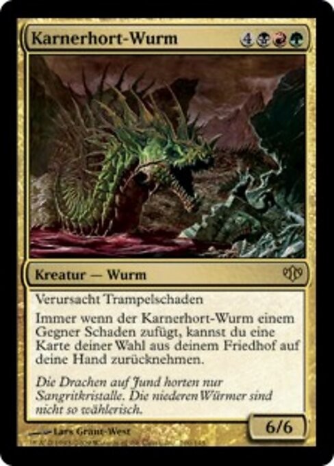 Karnerhort-Wurm CONF-100 Rare Good Deutsch Foil