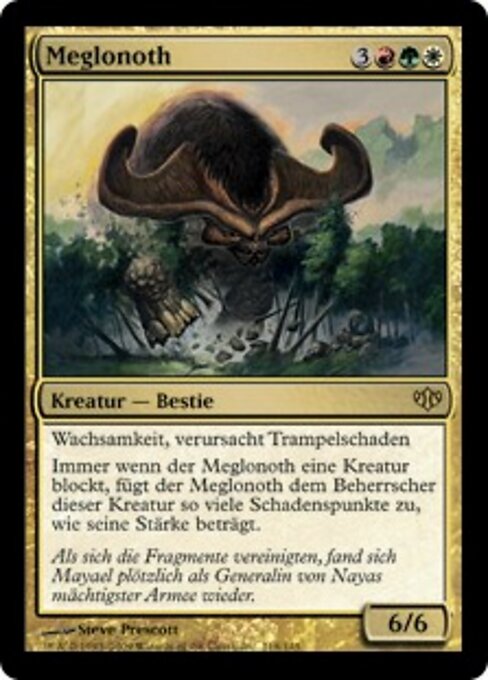 Meglonoth CONF-118 Rare Good Deutsch