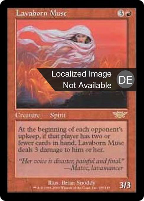 Muse des Feuertanzes LGN-105 Rare Played Deutsch