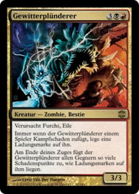 Gewitterplünderer ARB-42 Rare Light Played Deutsch