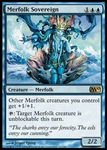 Merfolk Sovereign M10-62 Rare Good Englisch
