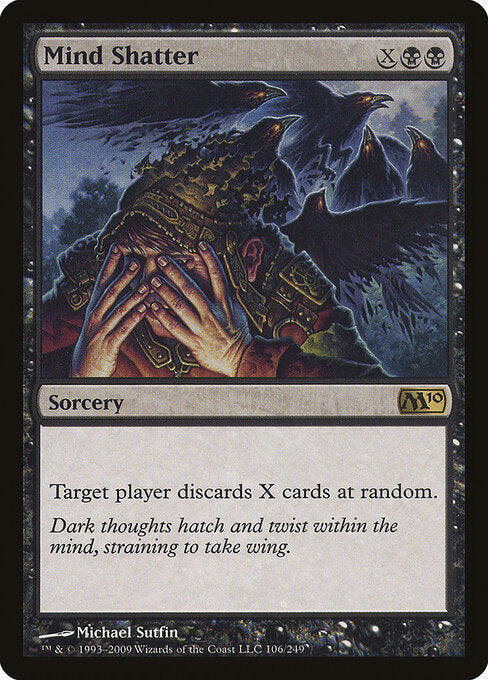 Gedankenzertrümmerung M10-106 Rare Light Played Englisch Foil