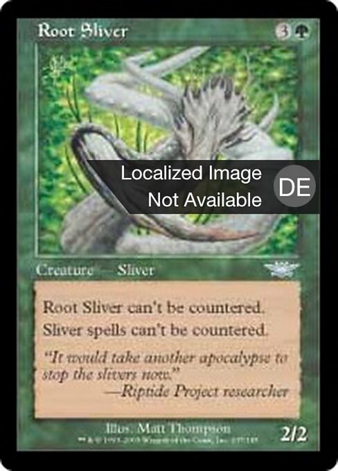 Wurzelremasuri LGN-137 Uncommon Light Played Deutsch