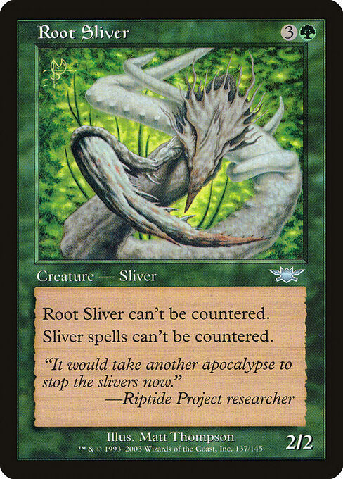 Root Sliver LGN-137 Uncommon Excellent Englisch