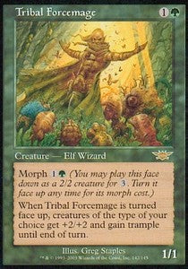 Tribal Forcemage LGN-142 Rare Light Played Englisch