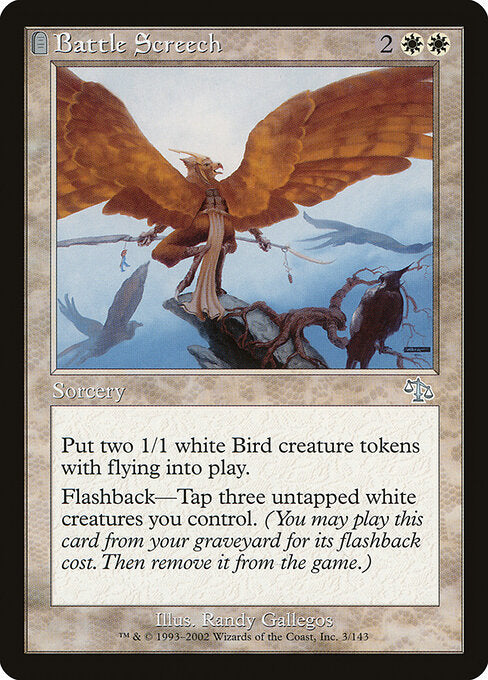 Battle Screech JUD-3 Uncommon Excellent Englisch