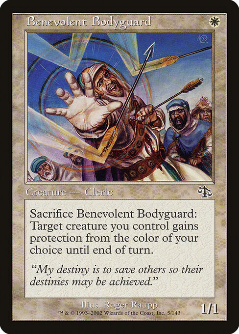 Benevolent Bodyguard JUD-5 Common Excellent Englisch