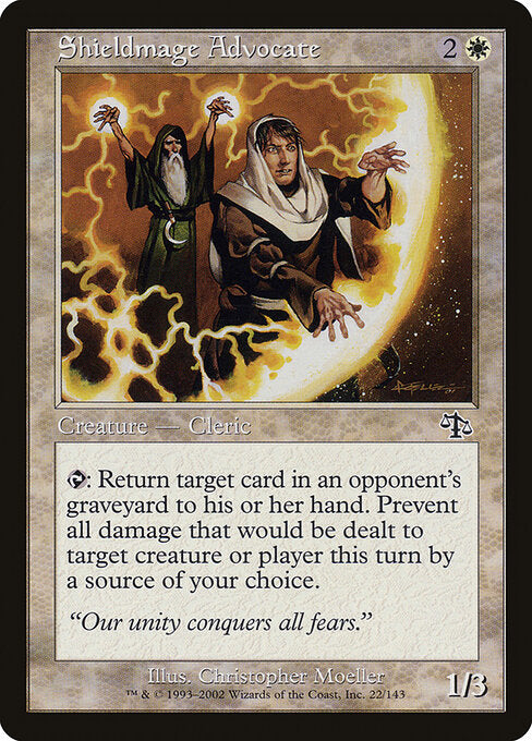 Shieldmage Advocate JUD-22 Common Near Mint Englisch