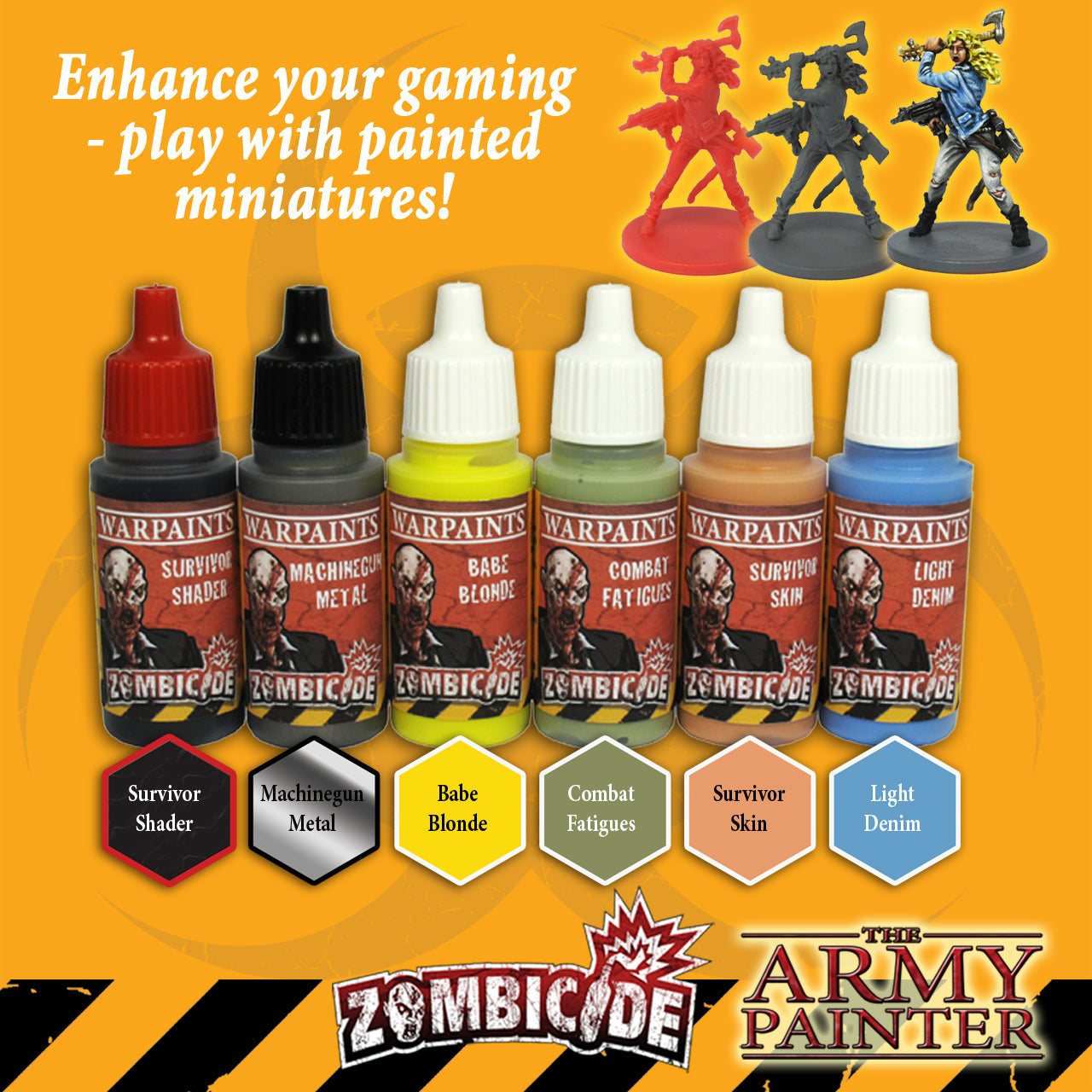 Zombicide: Survivor Paint Set