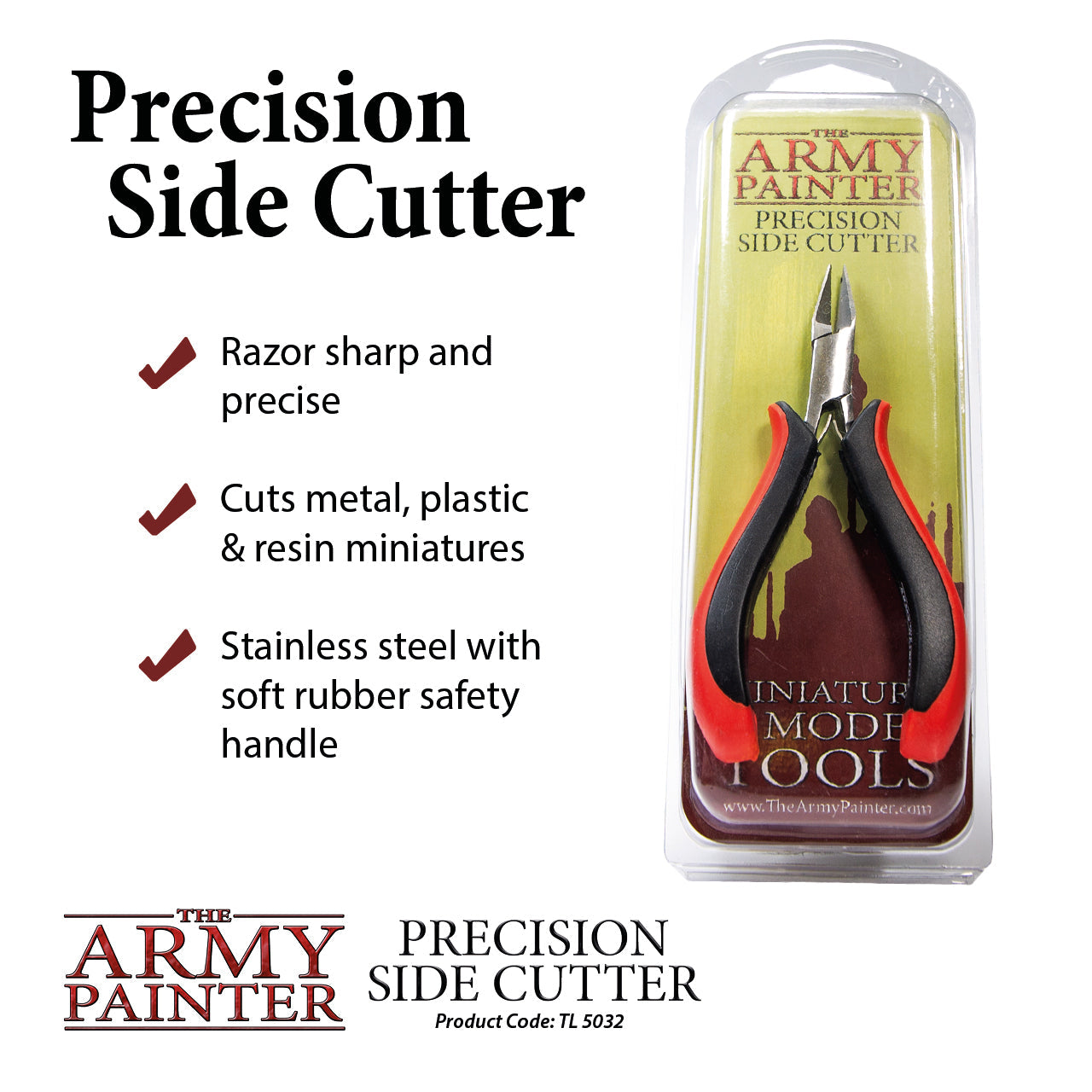 Army Painter - Tool - Precision Side Cutter