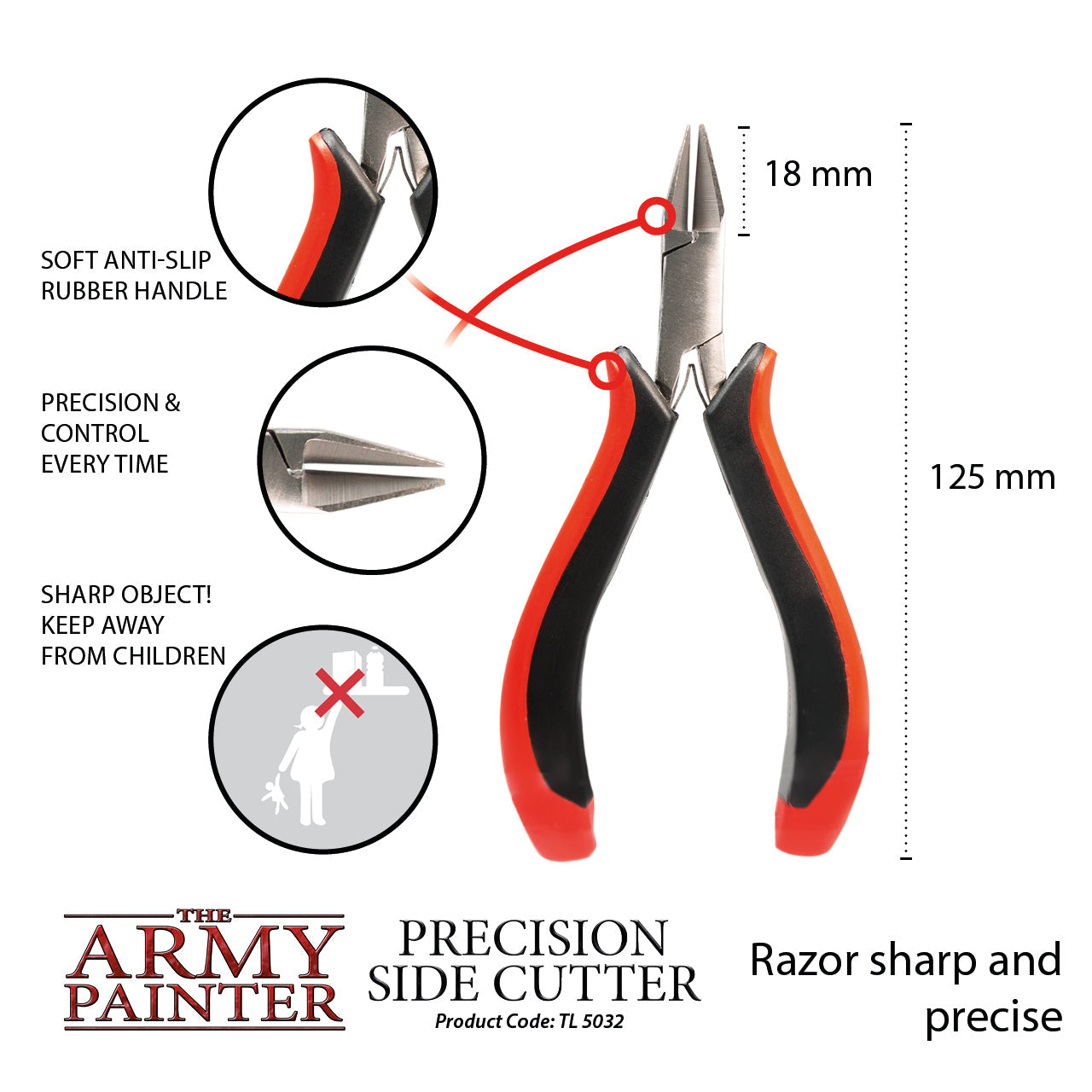 Army Painter - Tool - Precision Side Cutter
