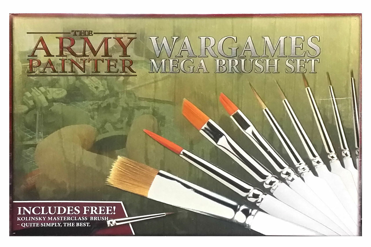 Army Painter - Wargames Mega Brush Set