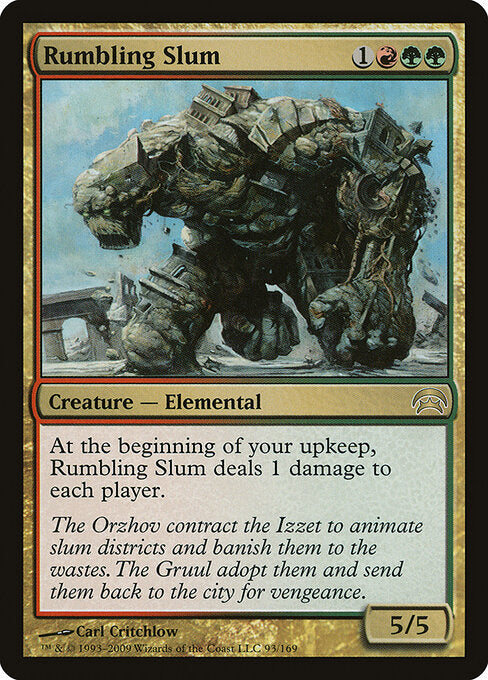 Rumbling Slum HOP- Rare Light Played Englisch