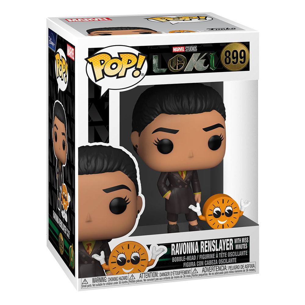 Funko POP! Marvel Studios: Loki - Ravonna with Miss Minutes #899