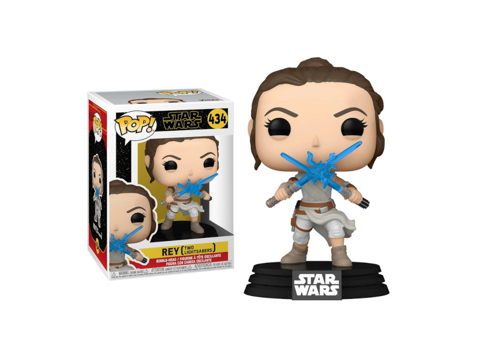 Funko POP! Star Wars – Rey (Two Lightsabers) #434