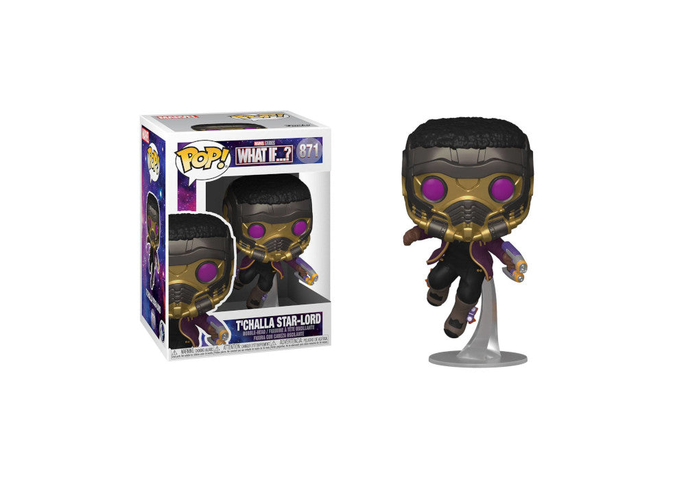 Funko POP! Marvel Studios What If...? - T'Challa Star-Lord #871