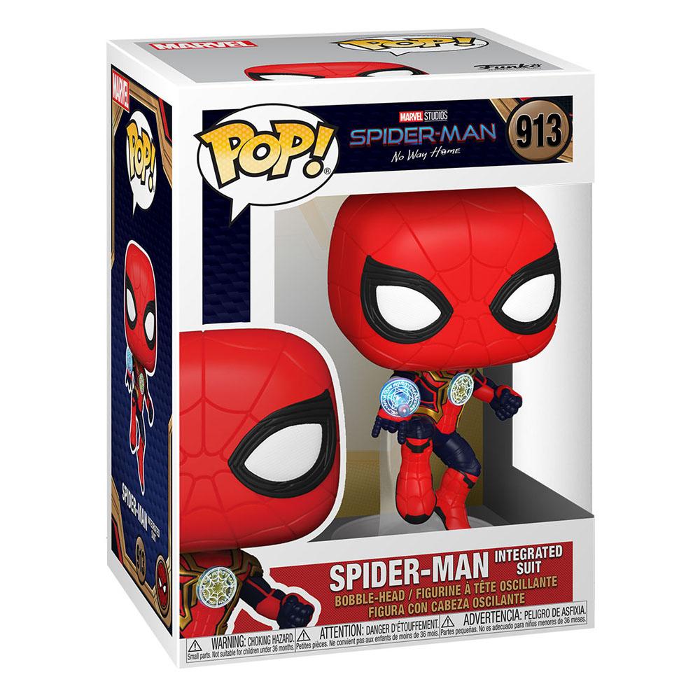 Funko POP! Marvel Studios: Spiderman No Way Home - Spider-Man (Integrated Suit) #913