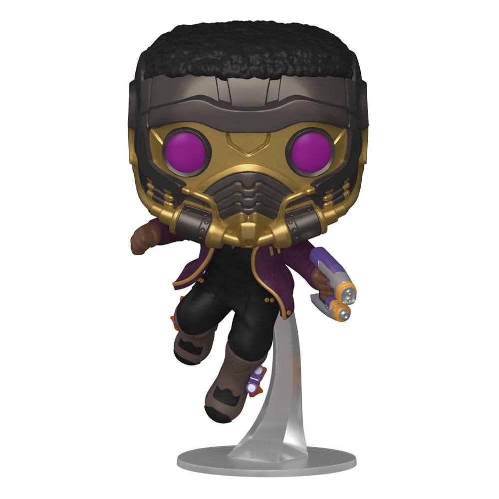 Funko POP! Marvel Studios What If...? - T'Challa Star-Lord #871