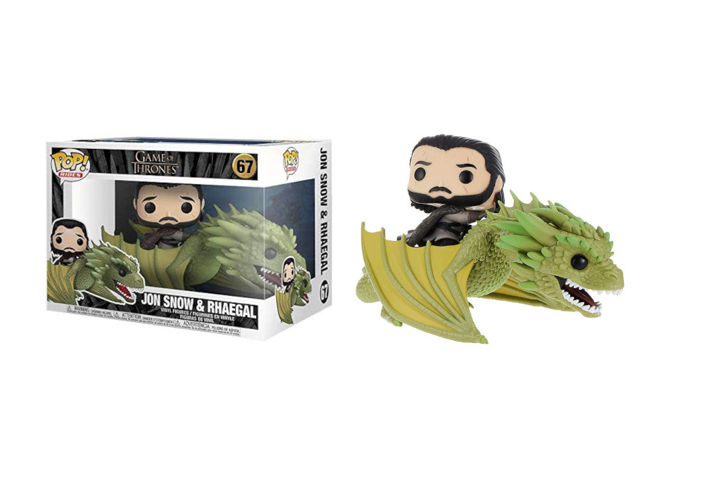 Funko POP! Game of Thrones - Jon Snow & Rhaegal #67