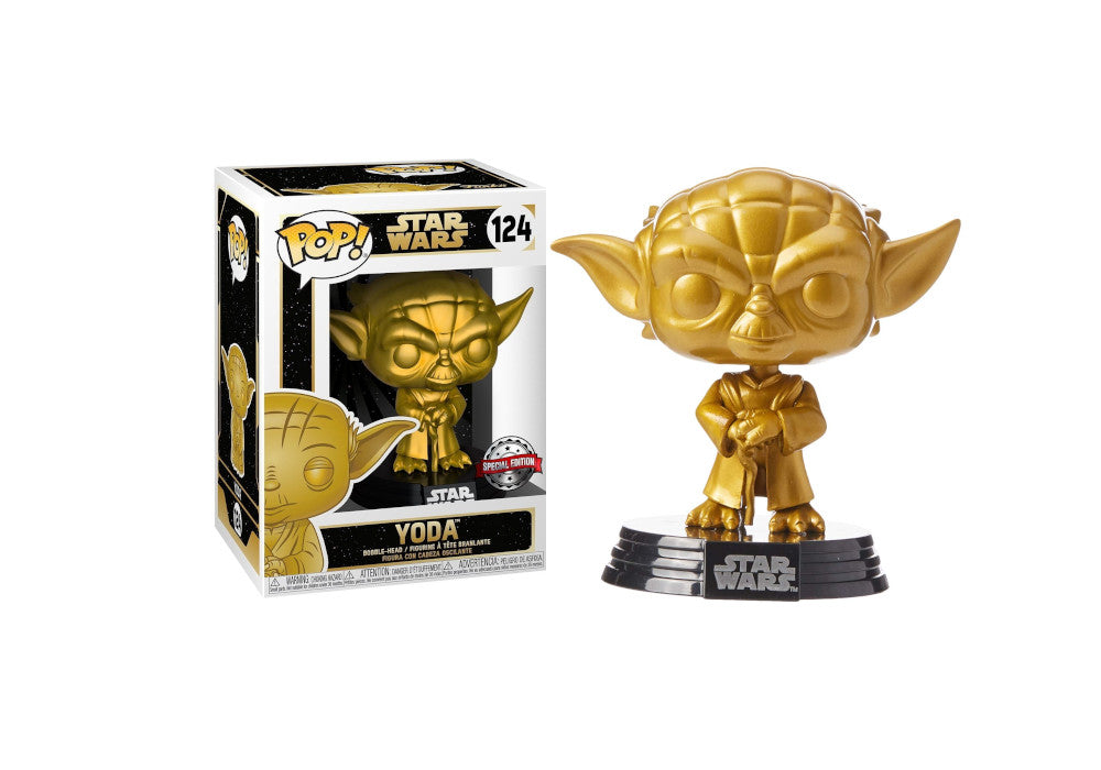 Funko POP! Star Wars – Yoda #124 - SPECIAL EDITION
