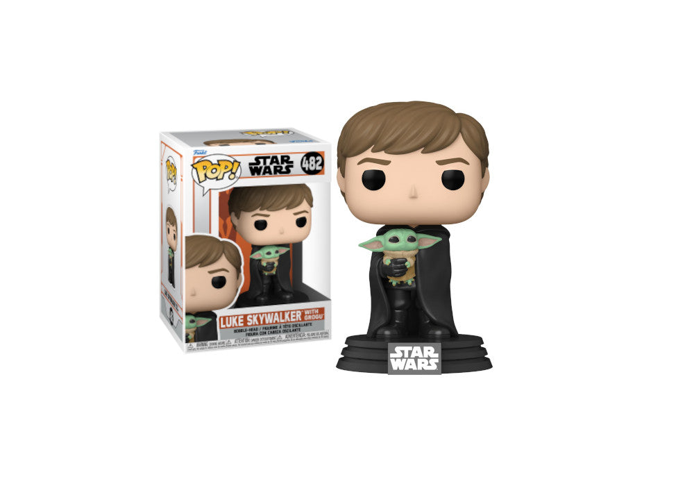 Funko POP! Star Wars - Luke Skywalker with Grogu #482