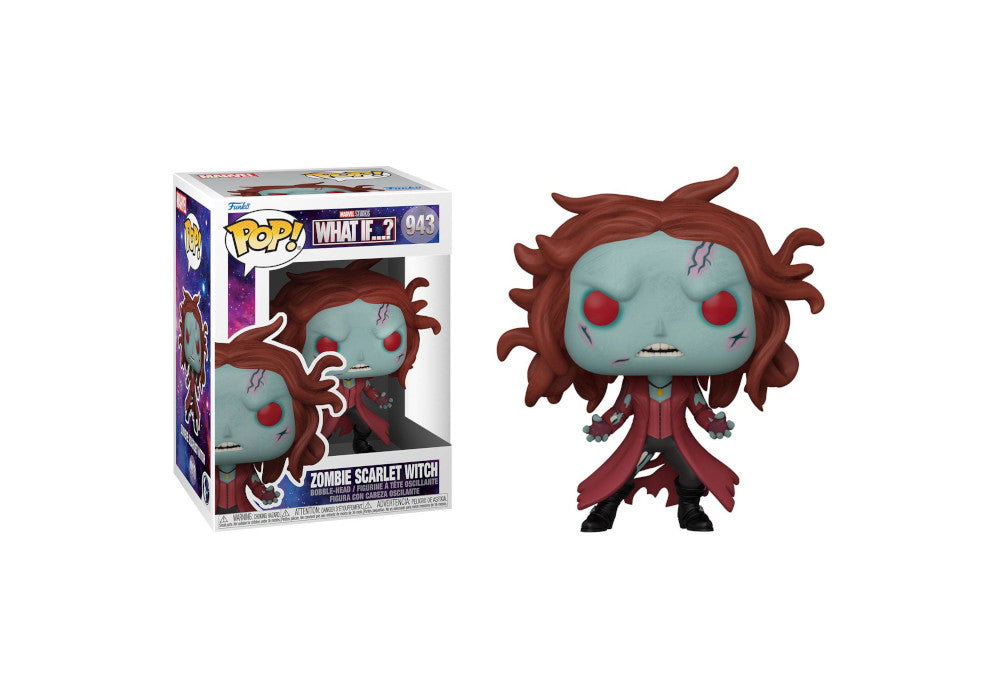 Funko POP! Marvel Studios: What if...? - Zombie Scarlet Witch #943