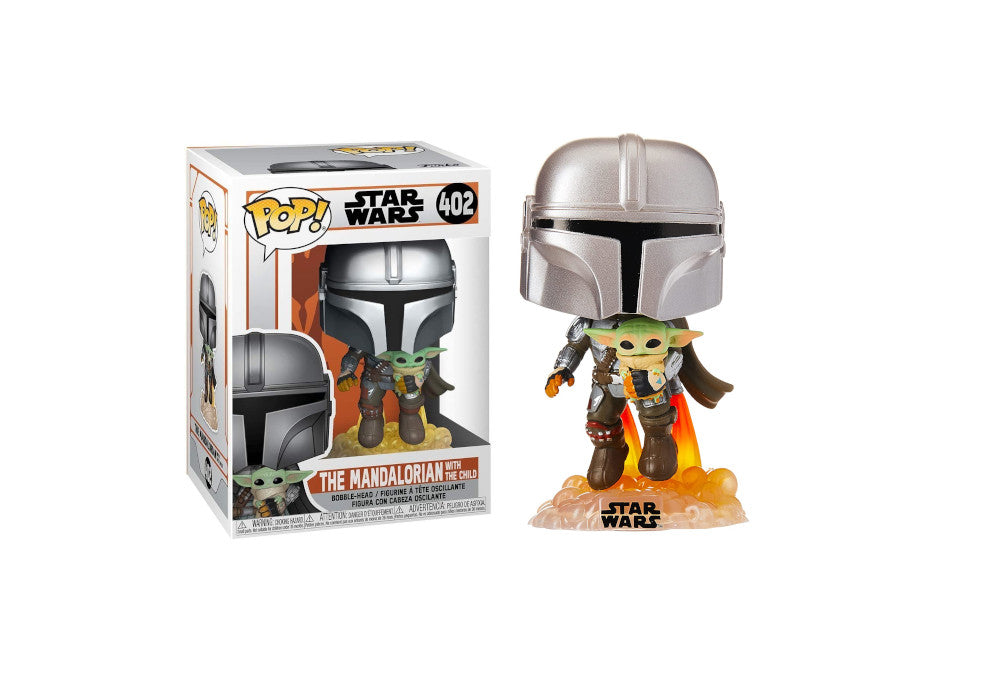 Funko POP! Star Wars - The Mandalorian with the Child #402
