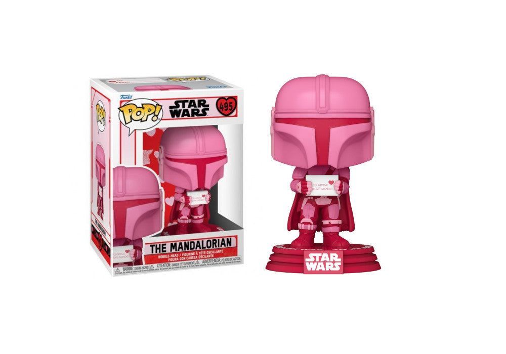 Funko POP! Star Wars Valentines - Mandalorian #495