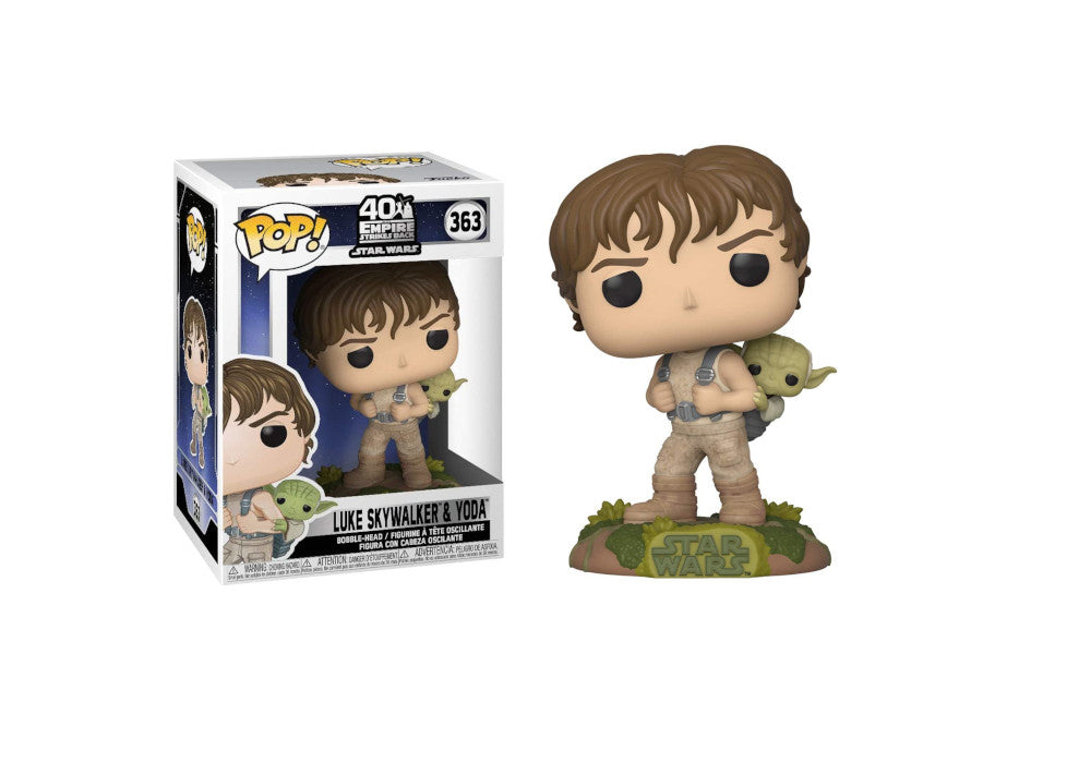 Funko POP! Star Wars - Luke Skywalker & Yoda #363