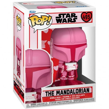 Funko POP! Star Wars Valentines - Mandalorian #495