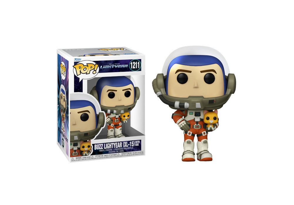 Funko POP! Disney Lightyear - Buzz Lightyear (XL-15) with Sox #1211