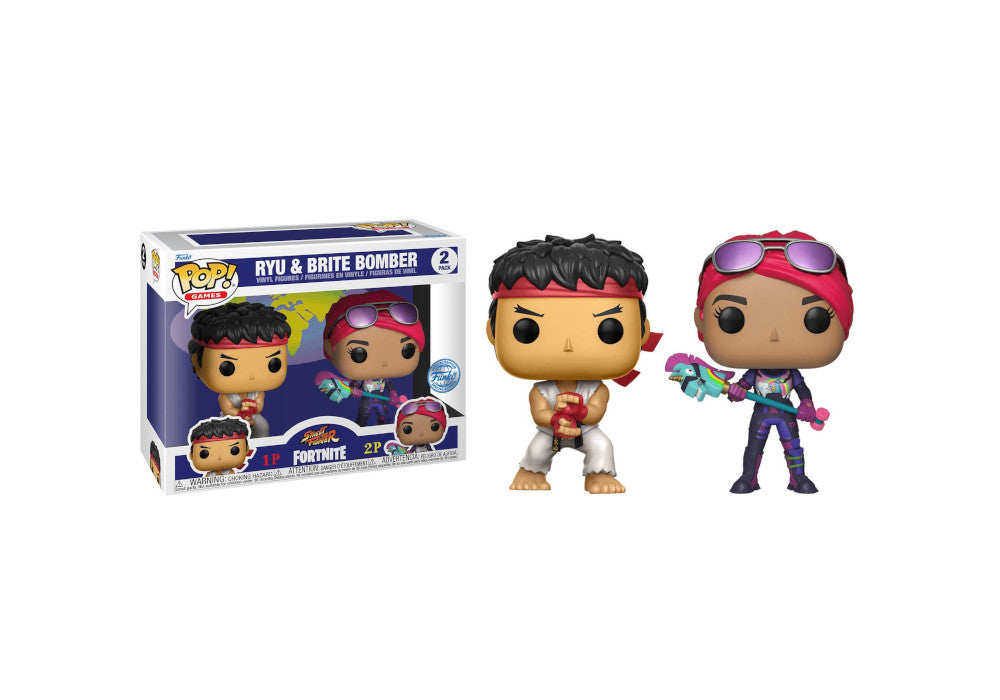 Funko POP! Fortnite - Ryu & Brite Bomber 2 Pack